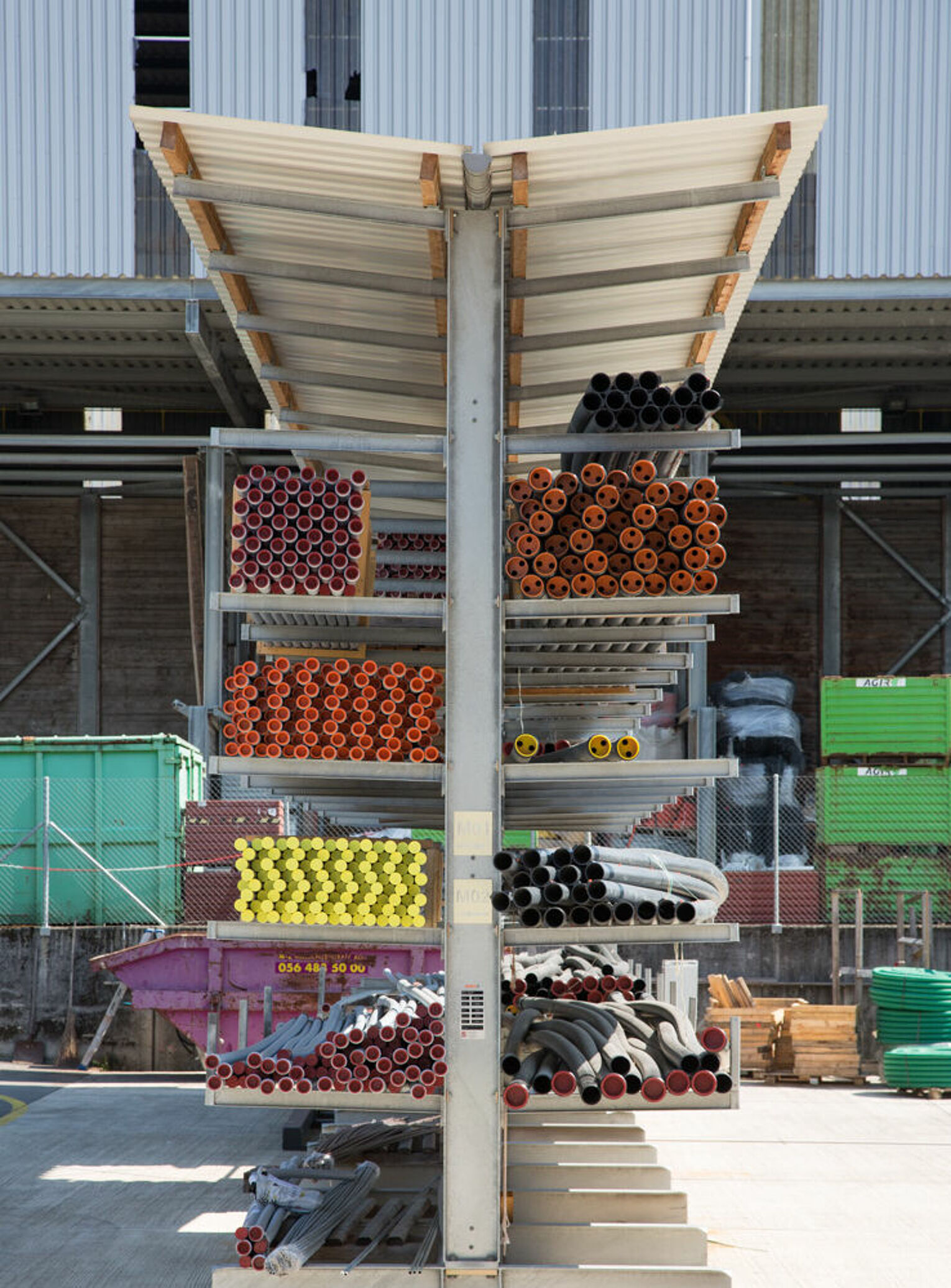 [Translate "Belgium (NL)"] [Translate "Niederlande"] Cantilever racking building material