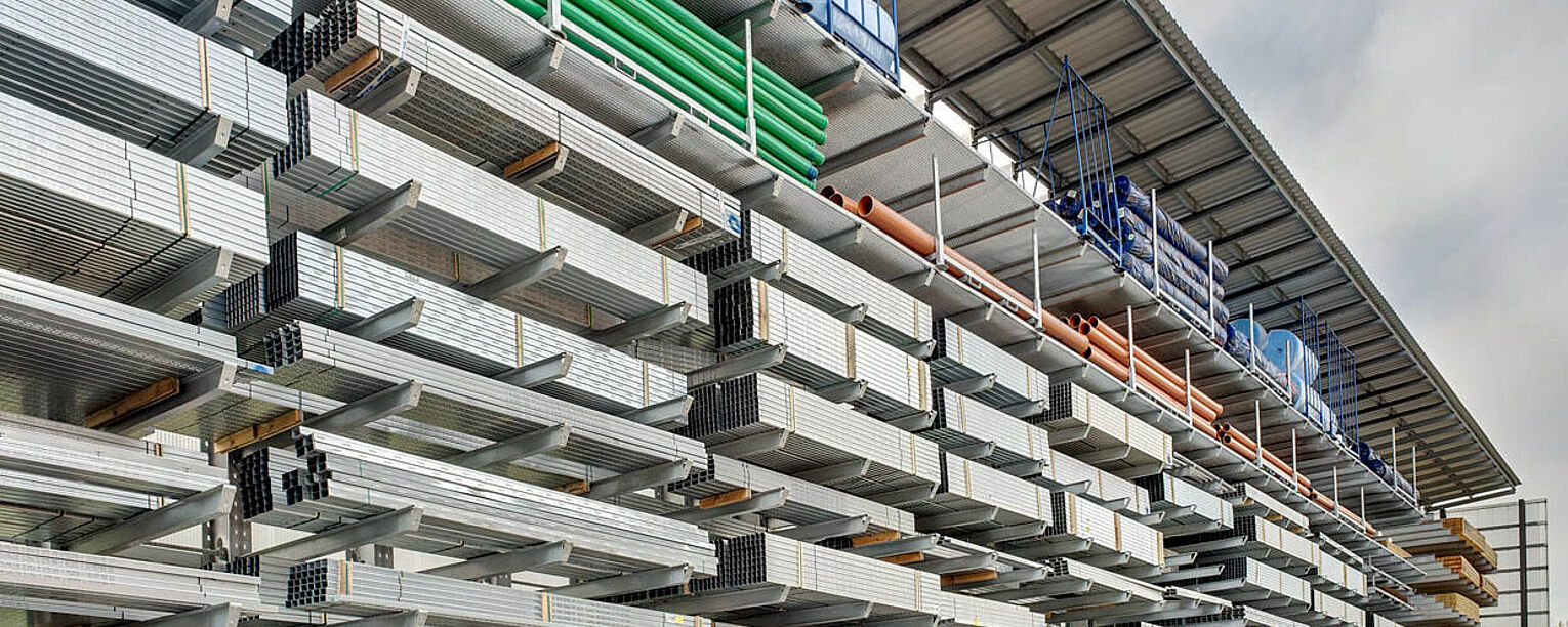 [Translate "Belgium (NL)"] [Translate "Niederlande"] Cantilever racking building material