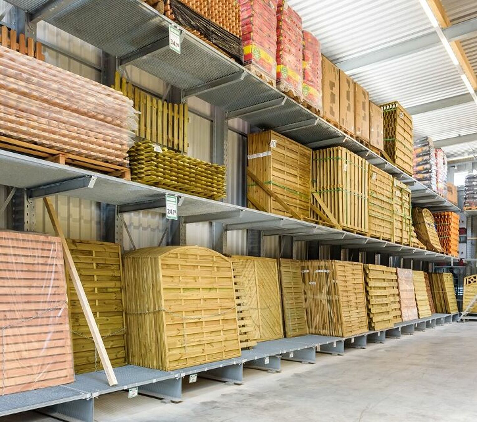 [Translate "Belgium (NL)"] [Translate "Niederlande"] Cantilever racking building material