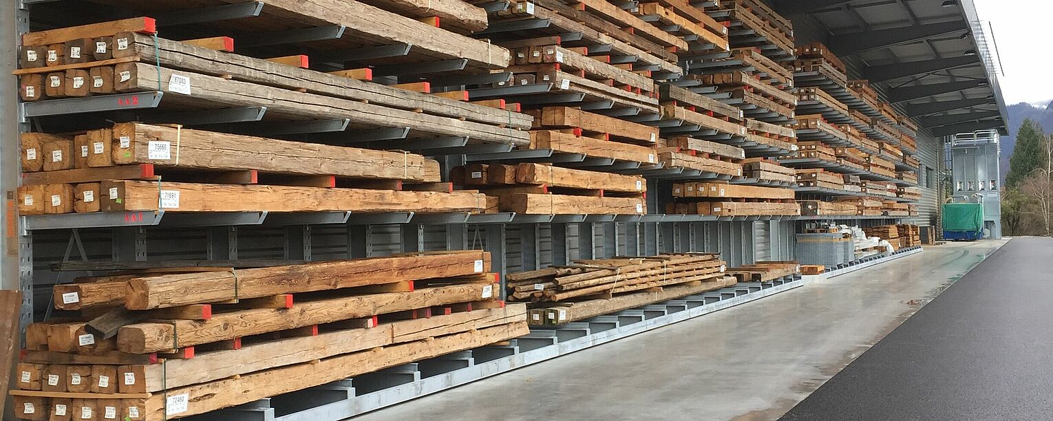 [Translate "Belgium (NL)"] [Translate "Niederlande"] Cantilever racking timber trade